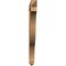 Ekena Millwork Funston Arts & Crafts Rough Sawn Bracket, Western Red Cedar, 4"W x 48"D x 48"H BKT04X48X48FST03RWR - alternate 3